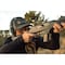 Girls With Guns Afire Protective Shooting Safety Glasses, Clear Lenses, ANSI Z87+ & CE Rated, Gold 2370 - alternate 2